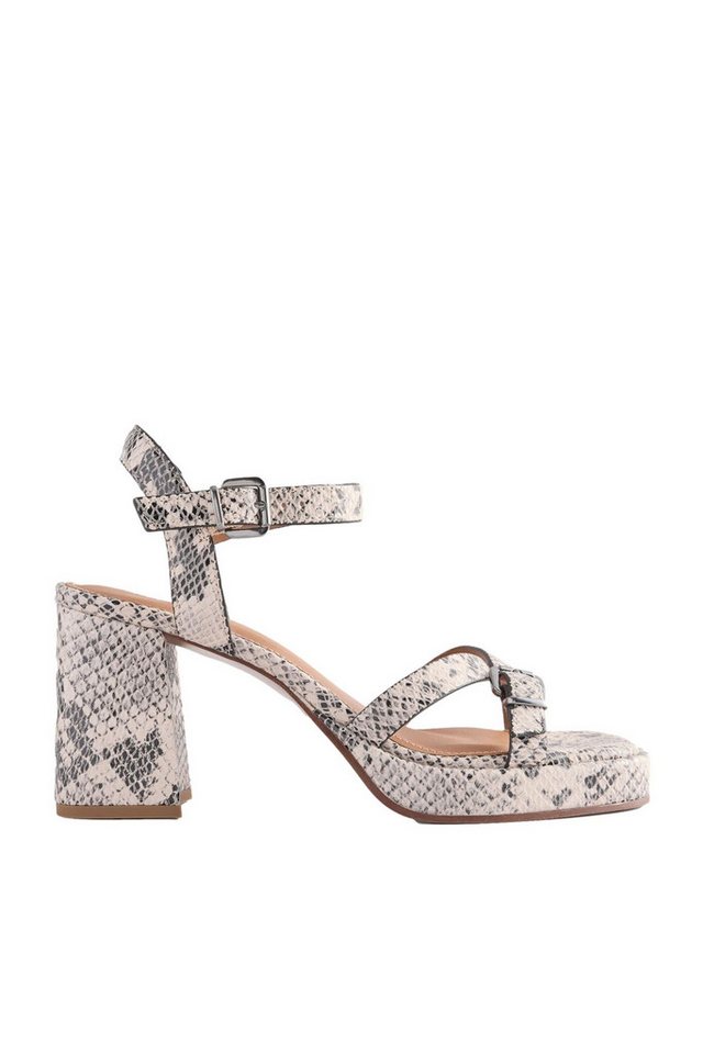 Next Forever Comfort® Absatzschuhe aus Leder Riemchensandale (1-tlg)