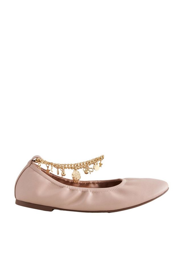 Next Forever Comfort® Ballerinas mit Anhänger Ballerina (1-tlg) (rosa)