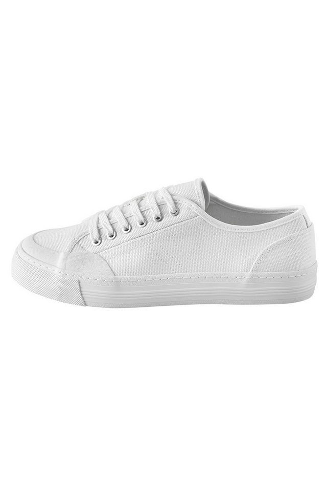 Next Forever Comfort® Baseball-Sneaker aus Canvas Sneaker (1-tlg) (weiß)