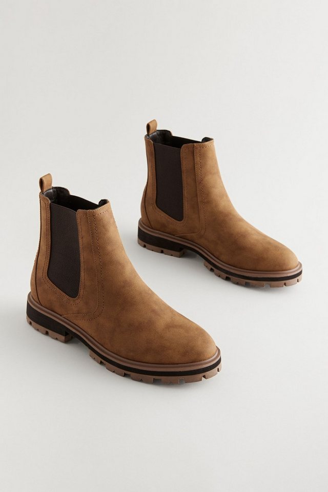 Next Forever Comfort® Chelsea-Stiefeletten Chelseaboots (1-tlg) (braun)