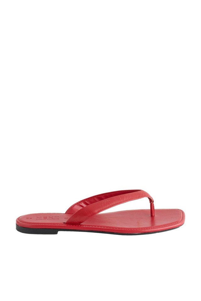 Next Forever Comfort® Eckige Zehentrennersandale Sandale (1-tlg) (rot)