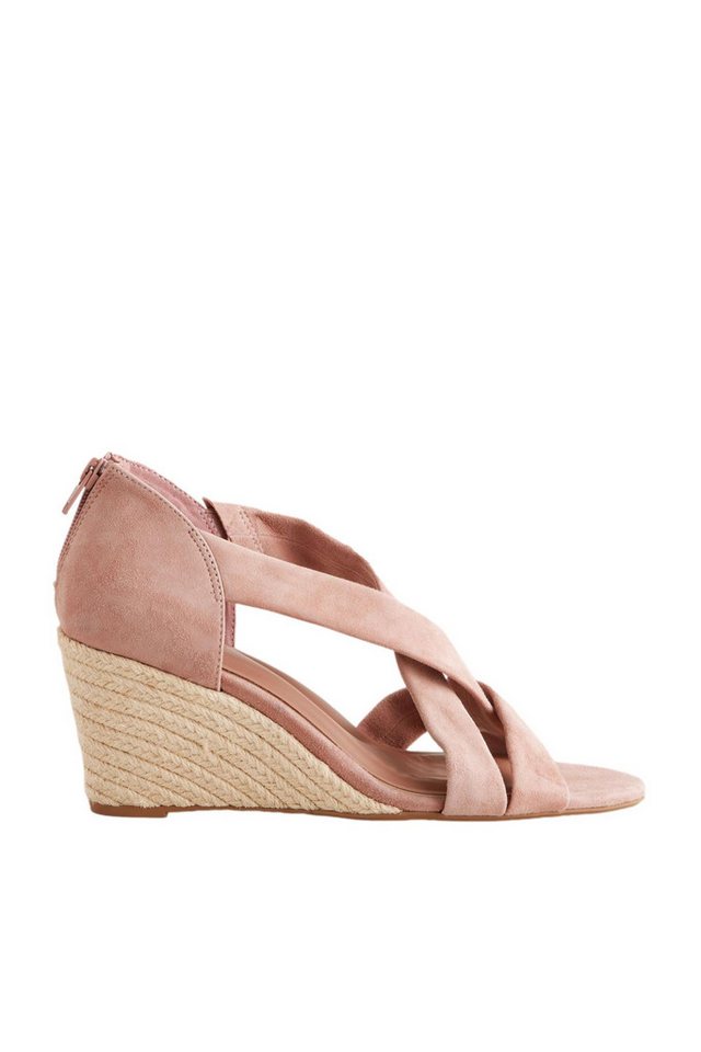 Next Forever Comfort® Espadrilles-Wedges, Premium-Leder Keilpumps (1-tlg)