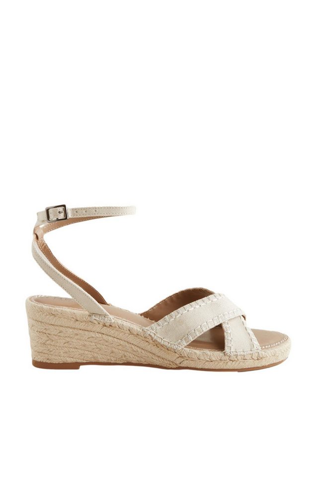 Next Forever Comfort® Espadrilles-Wedges, X-Riemchen Keilpumps (1-tlg)