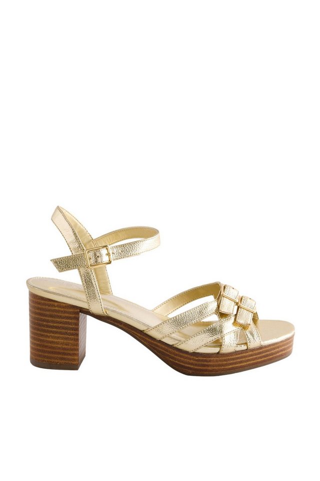 Next Forever Comfort® Flache Plateausandalen mit Riemen Plateausandale (1-tlg)