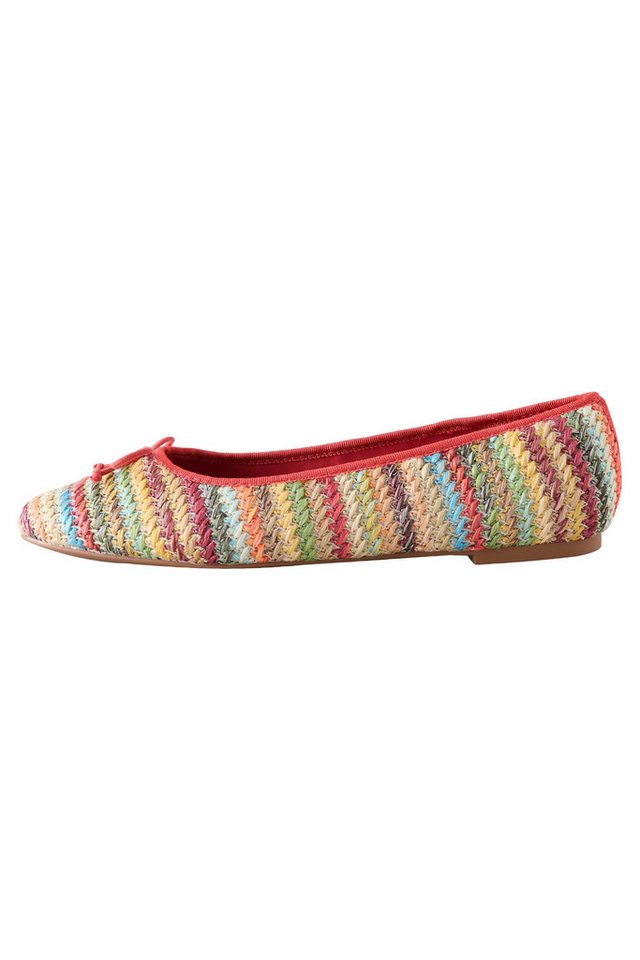 Next Forever Comfort® flache Raffia-Ballerinas Ballerina (1-tlg)