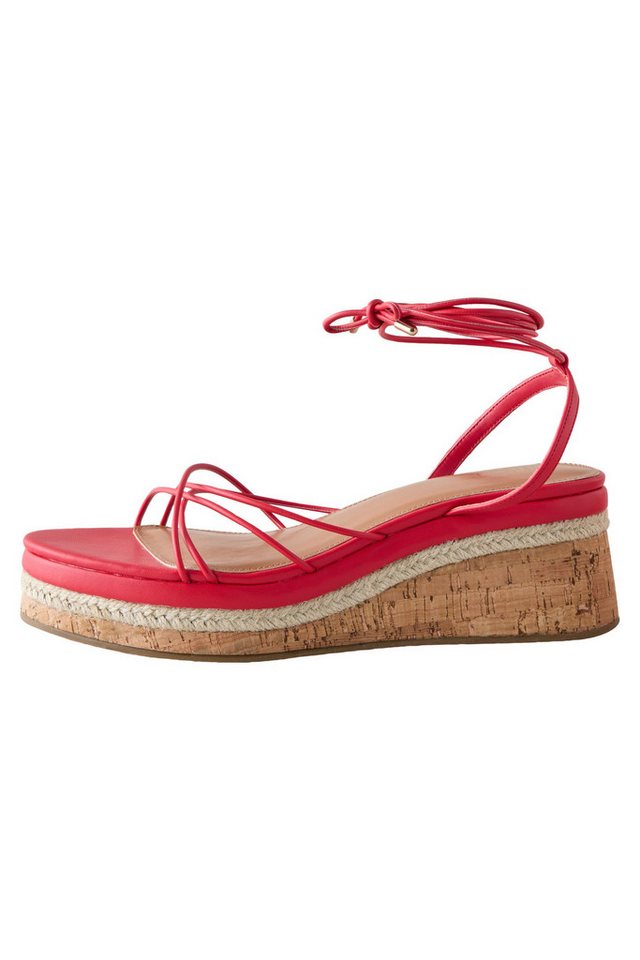 Next Forever Comfort® Flatform-Riemchensandalen Keilsandalette (1-tlg)