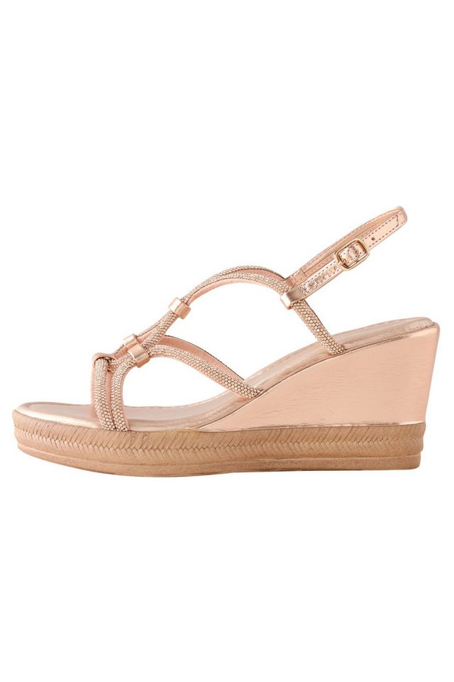 Next Forever Comfort® Keilabsatzschuhe mit Schmuck Keilsandalette (1-tlg)