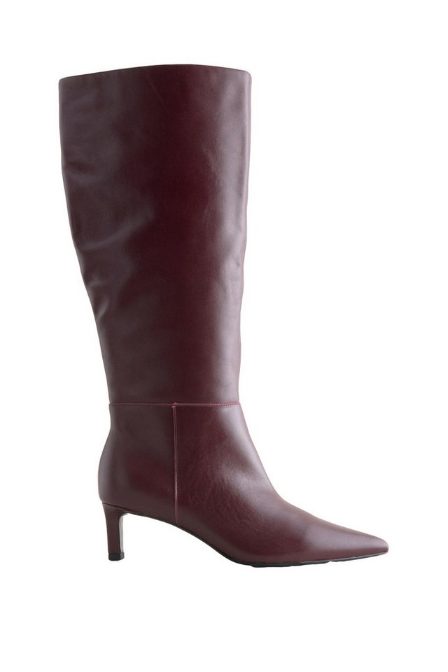 Next Forever Comfort® Kniehohe Skinny Fit Absatzstiefel Stiefel (1-tlg)