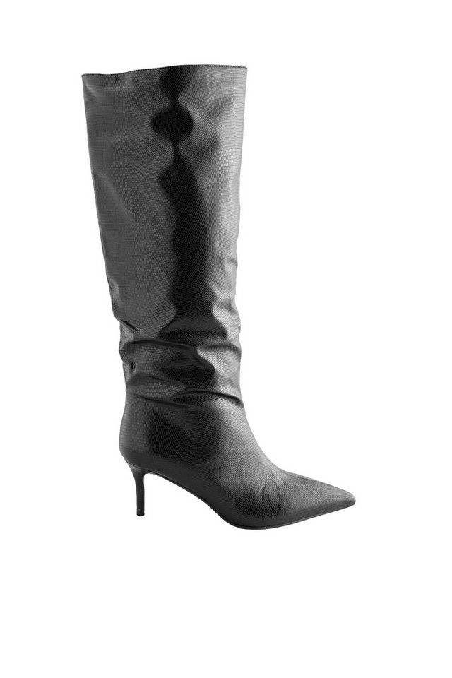 Next Forever Comfort® Kniehohe spitze Knautschstiefel Stiefel (1-tlg)