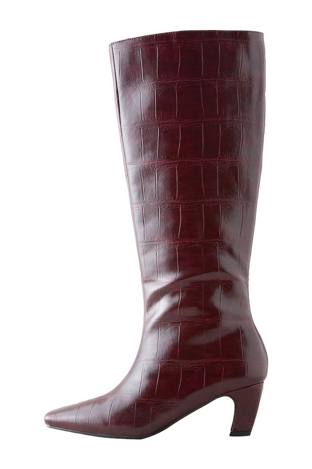 Next Forever Comfort® Kniehohe Stiefel mit Absatz Stiefel (1-tlg)