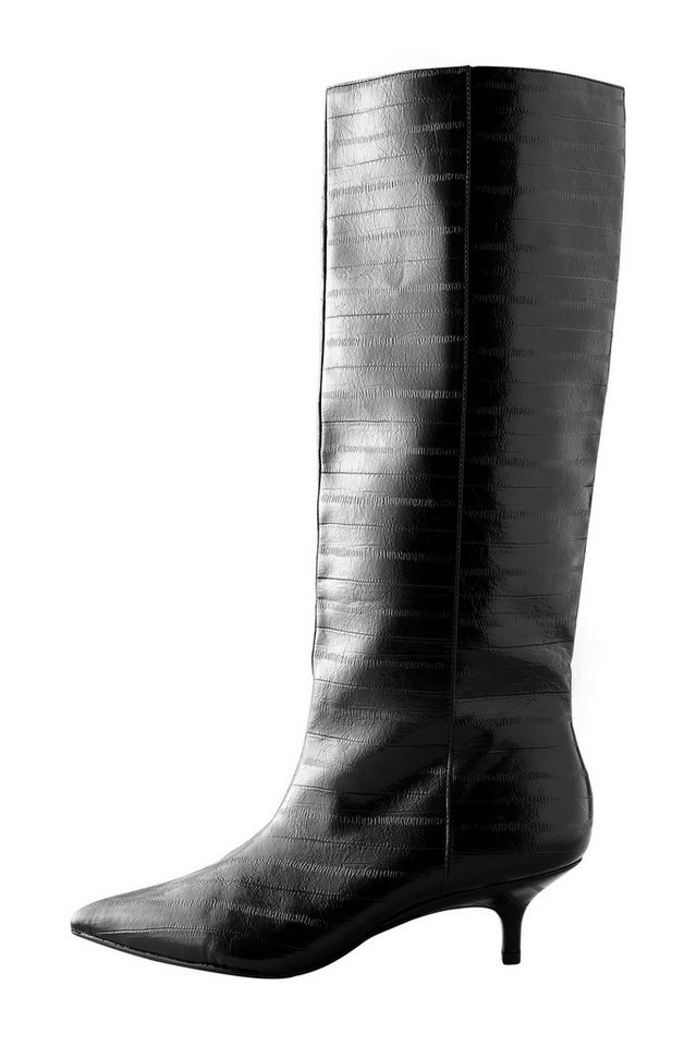 Next Forever Comfort® Kniehohe Stiefel mit Absatz Stiefel (1-tlg)