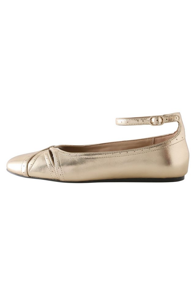 Next Forever Comfort® Leder-Ballerinas, Knöchelriemen Riemchenballerina (1-tlg)