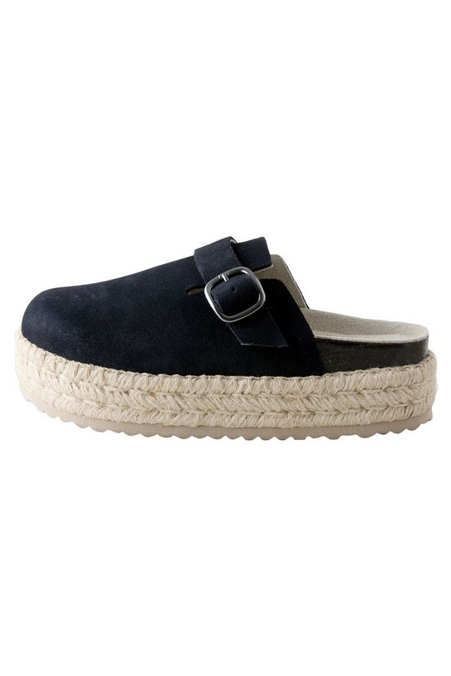 Next Forever Comfort® Leder-Espadrille-Clogs Mules (1-tlg)
