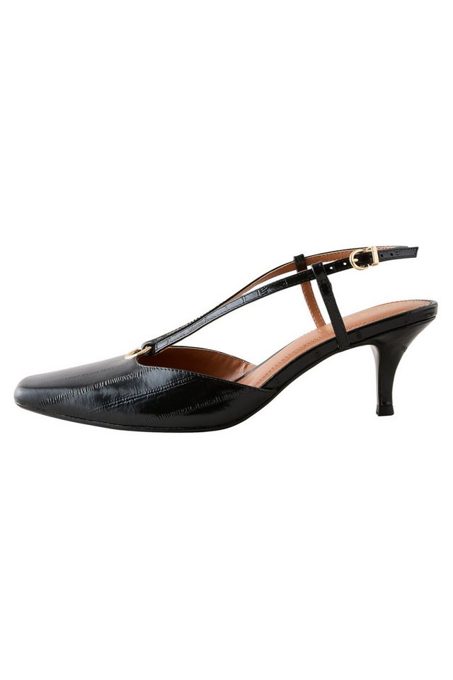 Next Forever Comfort® Leder-Slingbacks mit Absatz Slingsandale (1-tlg)