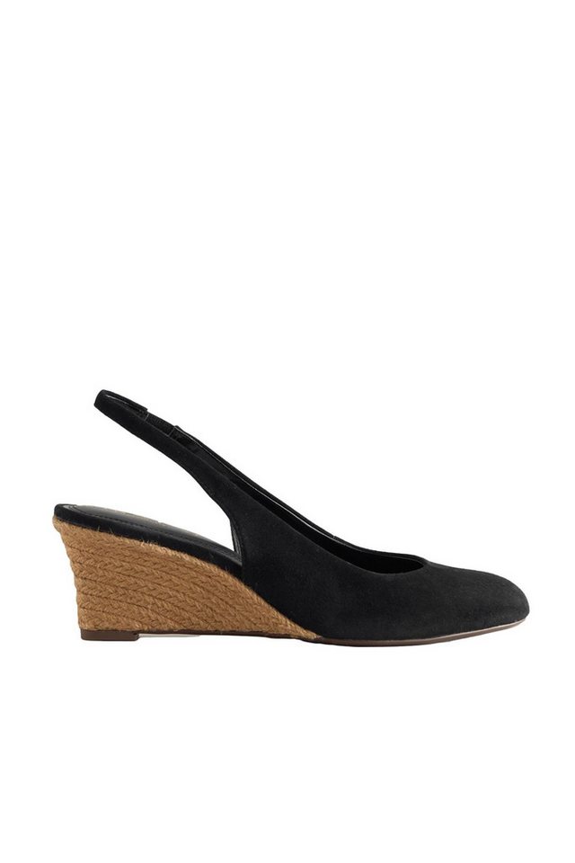 Next Forever Comfort® Leder-Slingbacks mit Keilabsatz Slingsandale (1-tlg)