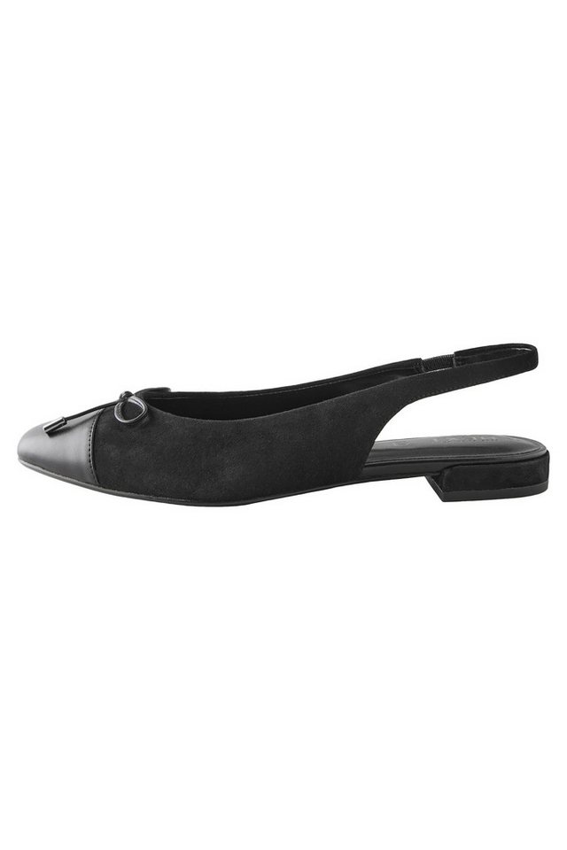 Next Forever Comfort® Leder-Slingbacks mit Schleife Slingsandale (1-tlg)