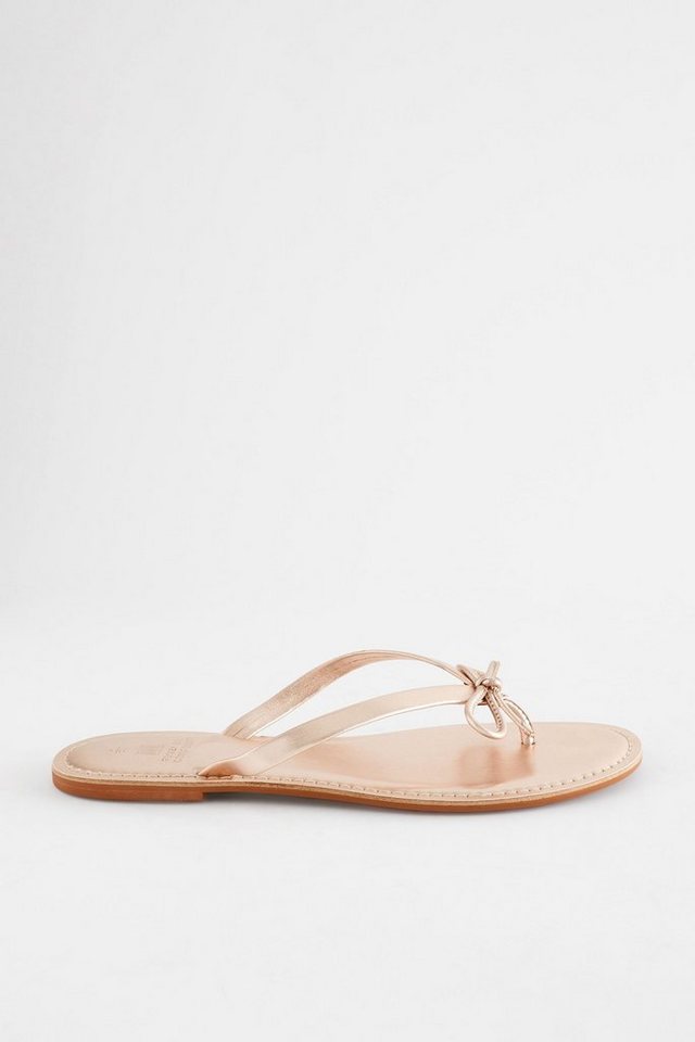 Next Forever Comfort® Leder-Zehentrenner mit Schleife Zehentrenner (1-tlg)