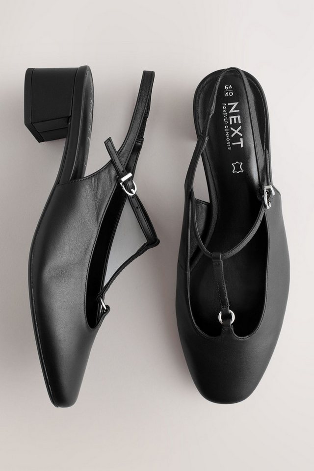 Next Forever Comfort® Lederpumps mit Fersenriemen Slingsandale (1-tlg)