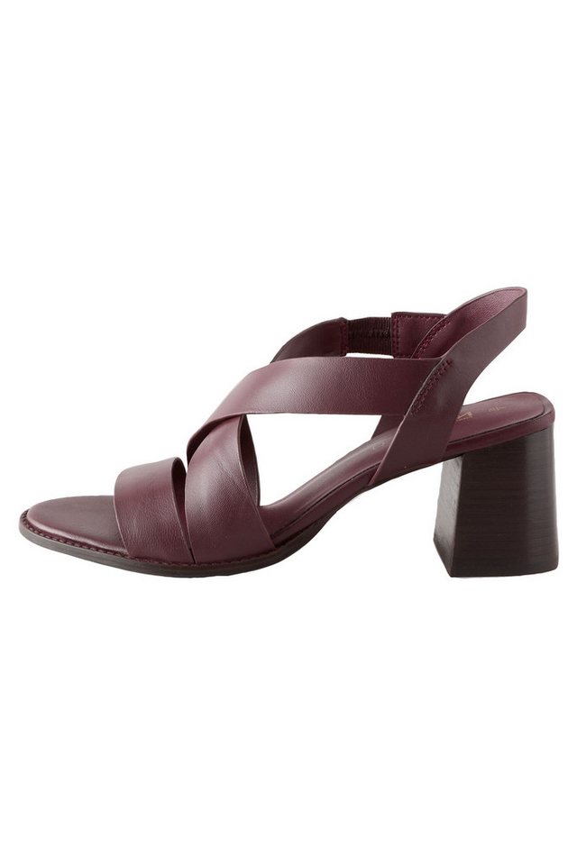 Next Forever Comfort® Ledersandalen mit Blockabsatz Riemchensandale (1-tlg)