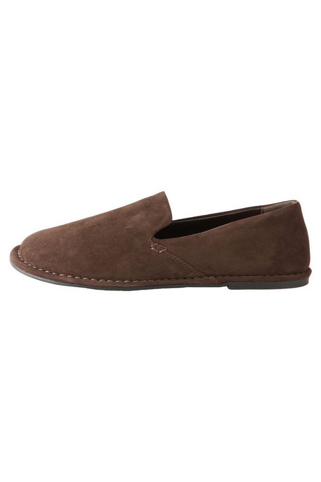 Next Forever Comfort Loafer aus Veloursleder Loafer (1-tlg) (braun)