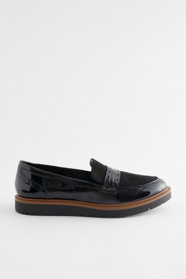 Next Forever Comfort® Loafer mit Brogue-Detail Budapester (1-tlg)