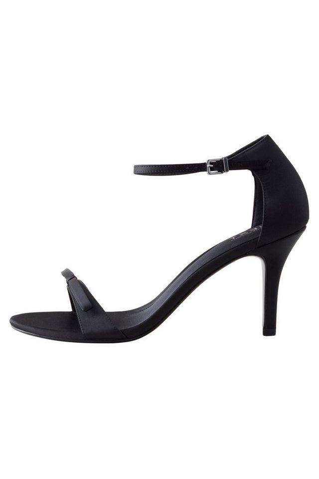Next Forever Comfort® Mini Satin-Sandaletten, Schleife High-Heel-Sandalette (1-tlg)