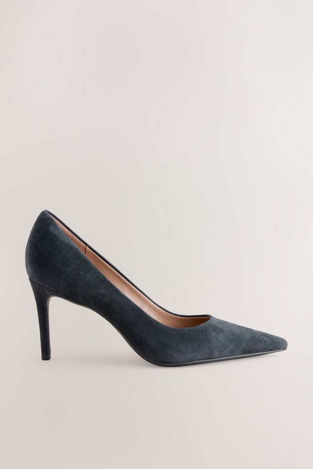 Next Forever Comfort® mittelhohe Pumps aus Leder Pumps (1-tlg) (blau)