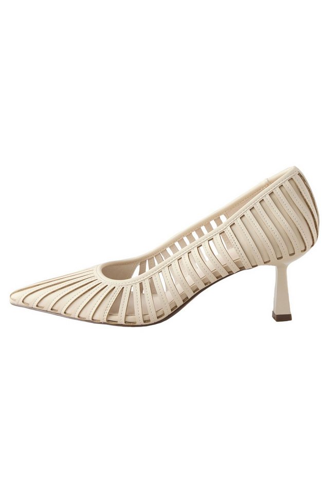 Next Forever Comfort® Pumps mit Cut-Out und Streifen Pumps (1-tlg) (weiß)