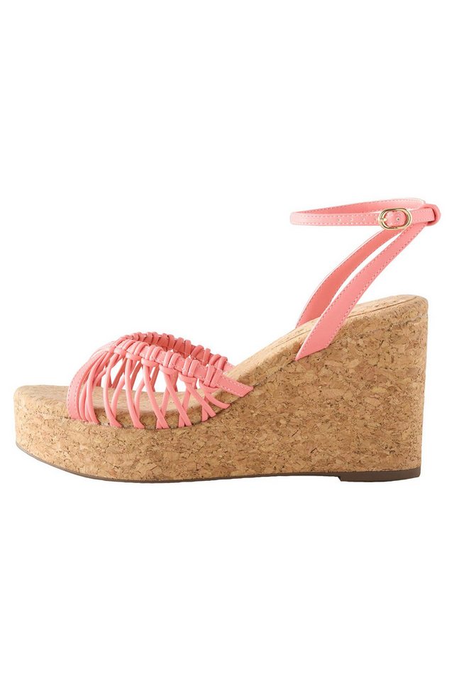 Next Forever Comfort® runde, hohe Kork-Wedges Keilsandalette (1-tlg)