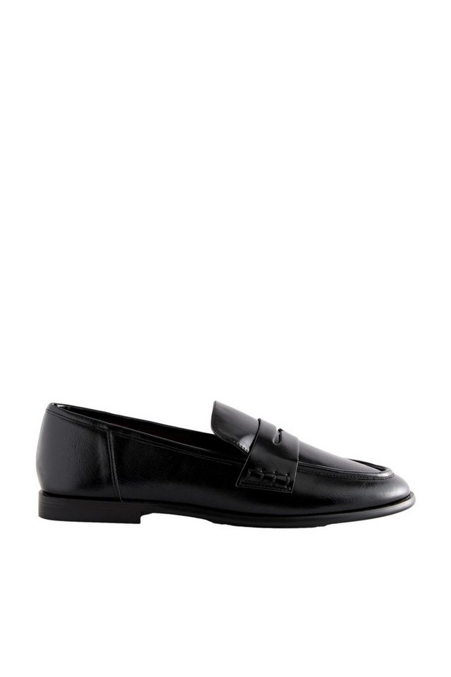 Next Forever Comfort® runde, schmale Loafer Loafer (1-tlg) (schwarz)