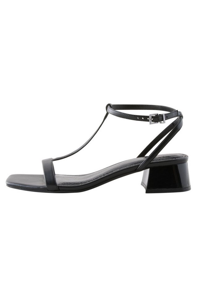 Next Forever Comfort® Sandale mit flachem Blockabsatz Riemchensandale (1-tlg)