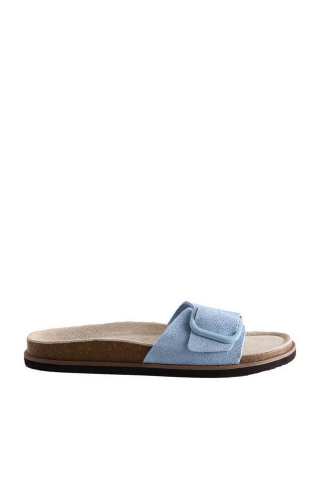 Next Forever Comfort® Sandalen mit 1 Riemen und Fußbett Sandale (1-tlg) (blau)