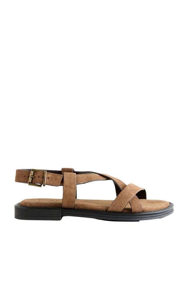 Next Forever Comfort® Sandalen mit überkreuzten Riemen Keilsandalette (1-tlg)