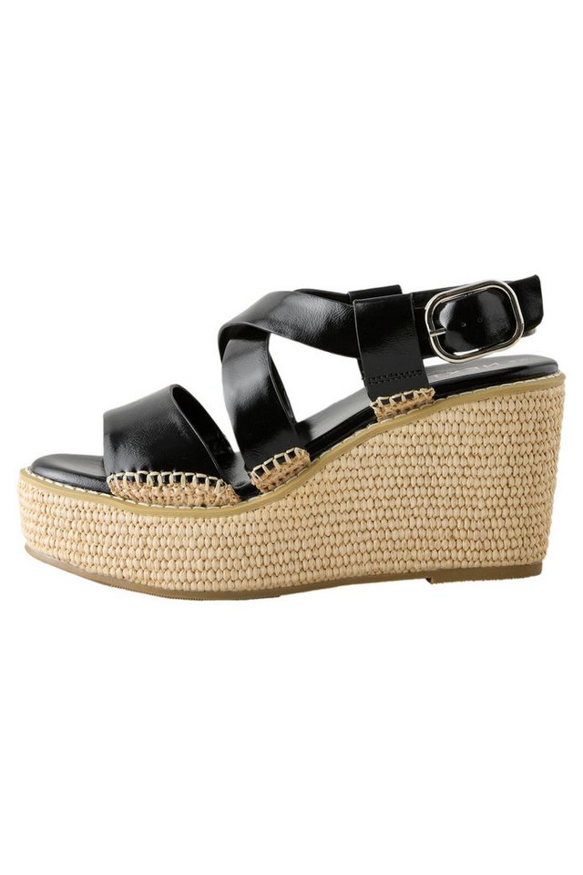 Next Forever Comfort®? Sandalette aus Raffiabast Keilsandalette (1-tlg)