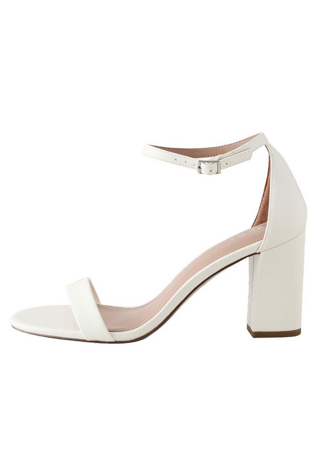 Next Forever Comfort® Sandalette mit Blockabsatz Sandalette (1-tlg) (weiß)