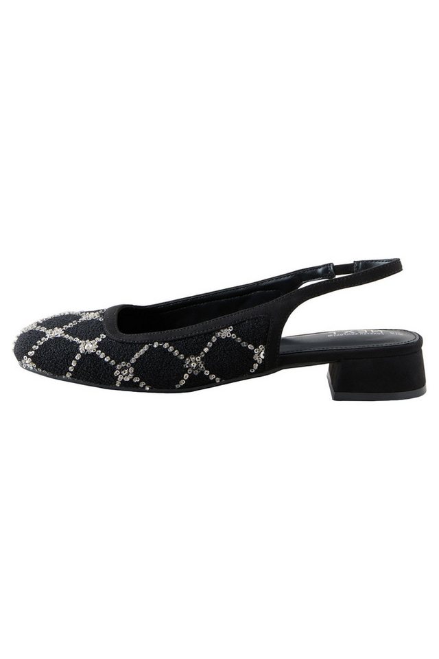 Next Forever Comfort® Slingback-Schuhe aus Tweed Slingsandale (1-tlg)