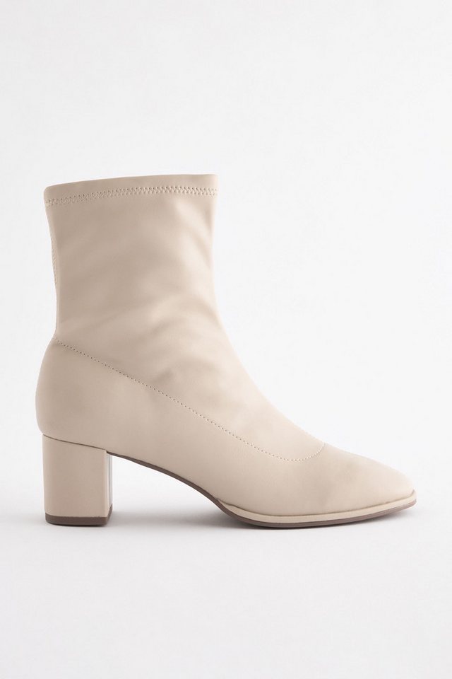 Next Forever Comfort® Socken-Stiefeletten Stiefelette (1-tlg) (Bone Cream)