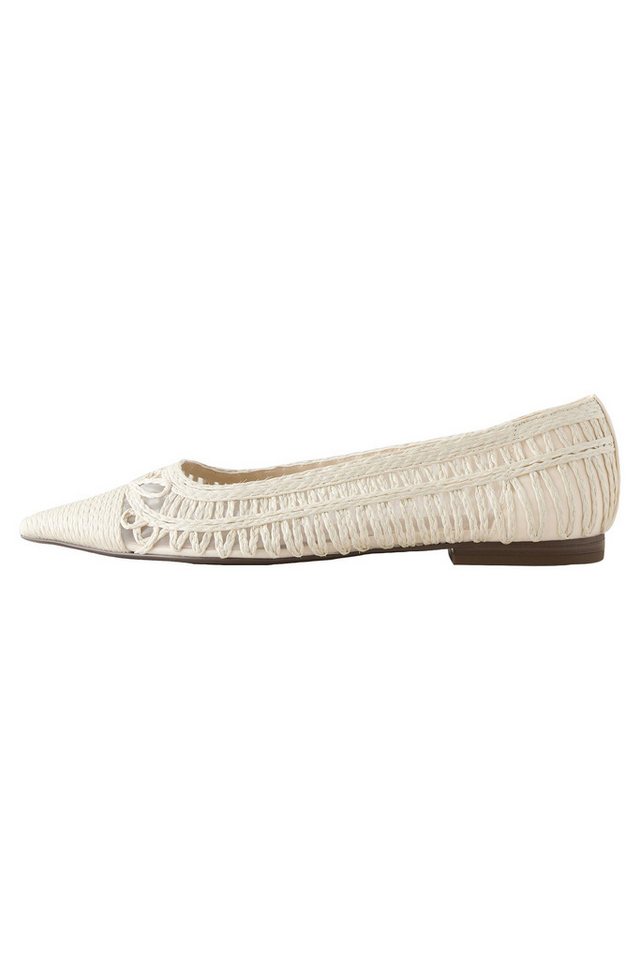 Next Forever Comfort® Spitze, flache Raffiaschuhe Ballerina (1-tlg)