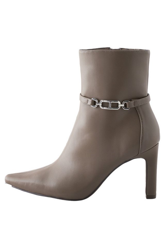 Next Forever Comfort® Stiefeletten mit Absatz Stiefelette (1-tlg) (beige)