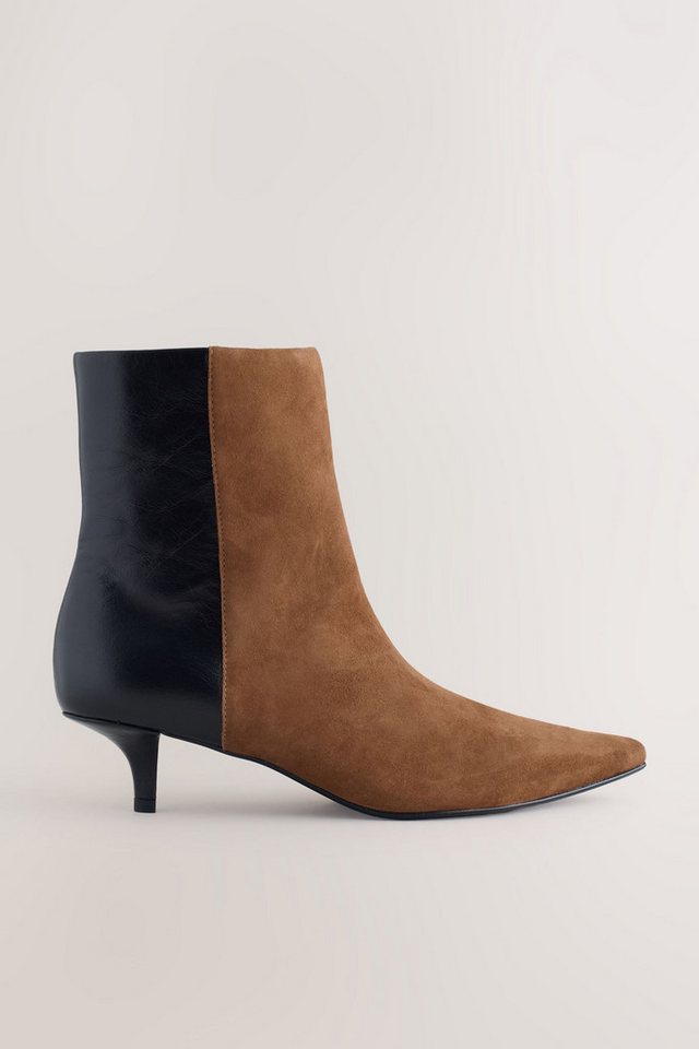 Next Forever Comfort® Stiefeletten mit Absatz Stiefelette (1-tlg) (braun)