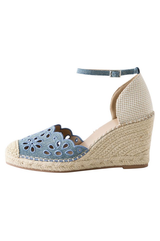 Next Forever Comfort® Wedges mit Lochstickerei Keilsandalette (1-tlg)