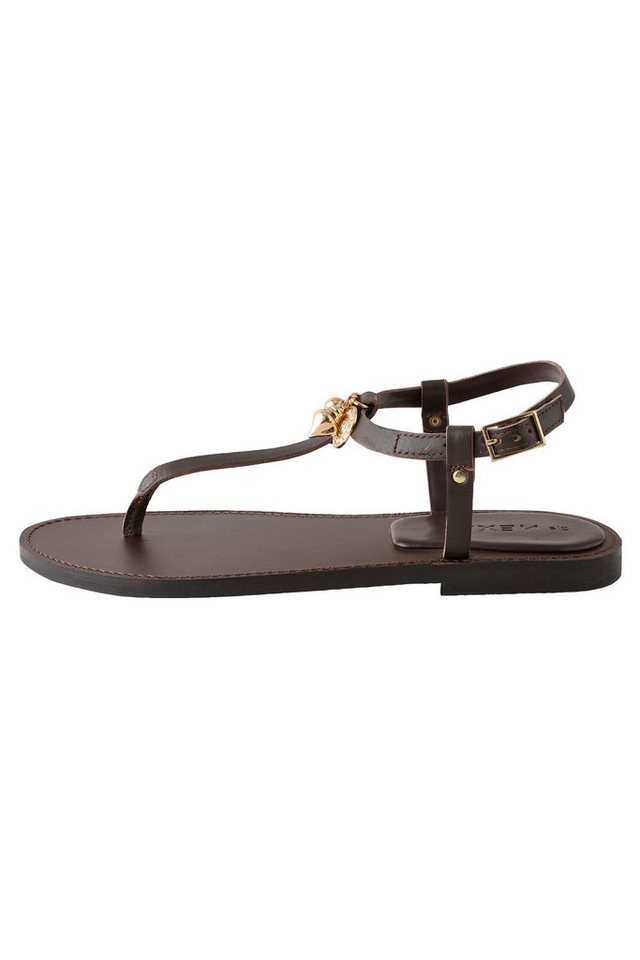 Next Forever Comfort® Zehenstegsandalen Sandale (1-tlg) (braun)