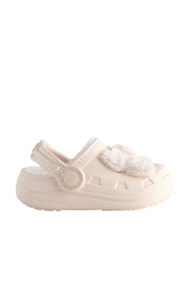 Next Gefütterte Clog-Hausschuhe mit Kunstfell Hausschuh (1-tlg)