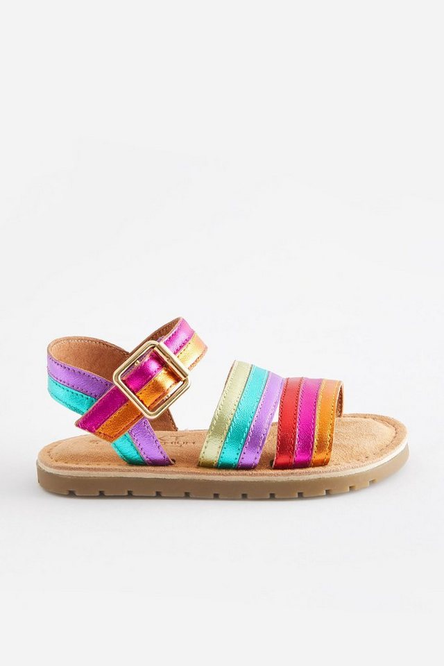 Next Gestreifte Ledersandalen Sandale (1-tlg)