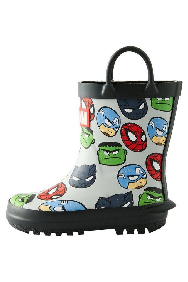 Next Gummistiefel mit Griffen Gummistiefel (1-tlg) (grau)