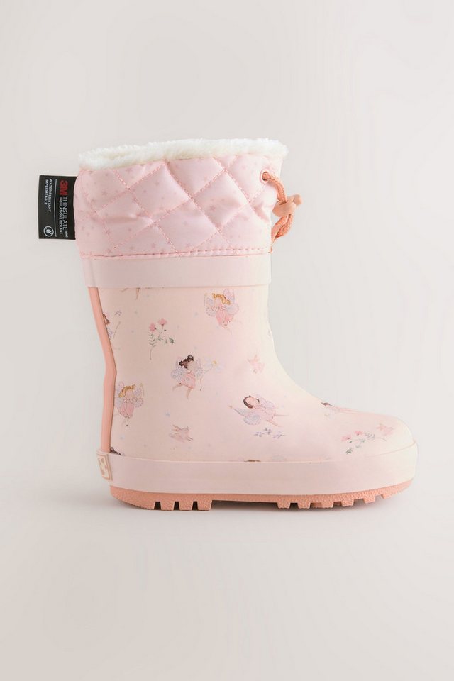 Next Gummistiefel mit Schnürbund Gummistiefel (1-tlg) (rosa)