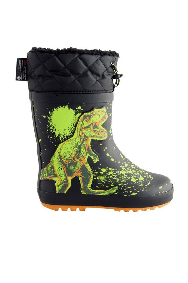 Next Gummistiefel mit Schnürbund Gummistiefel (1-tlg) (schwarz)