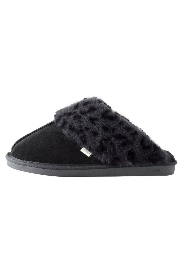 Next Hausschuhe aus Veloursleder Hausschuh (1-tlg)