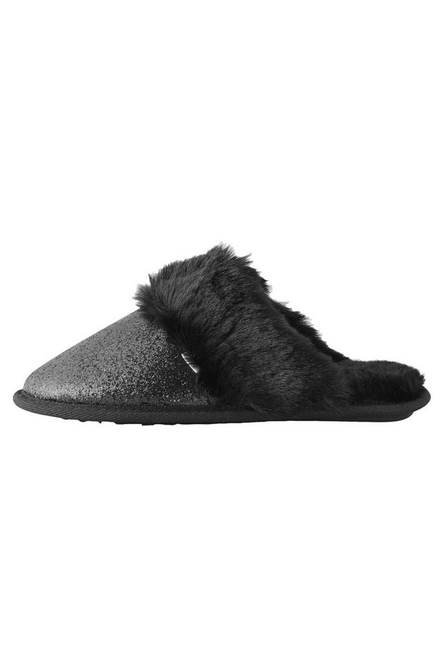 Next Hausschuhe mit Kunstfell und Glitzer Hausschuh (1-tlg)