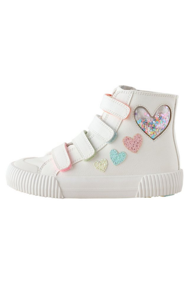 Next Hoher Sneaker mit Klettverschluss Sneaker (1-tlg) (weiß)
